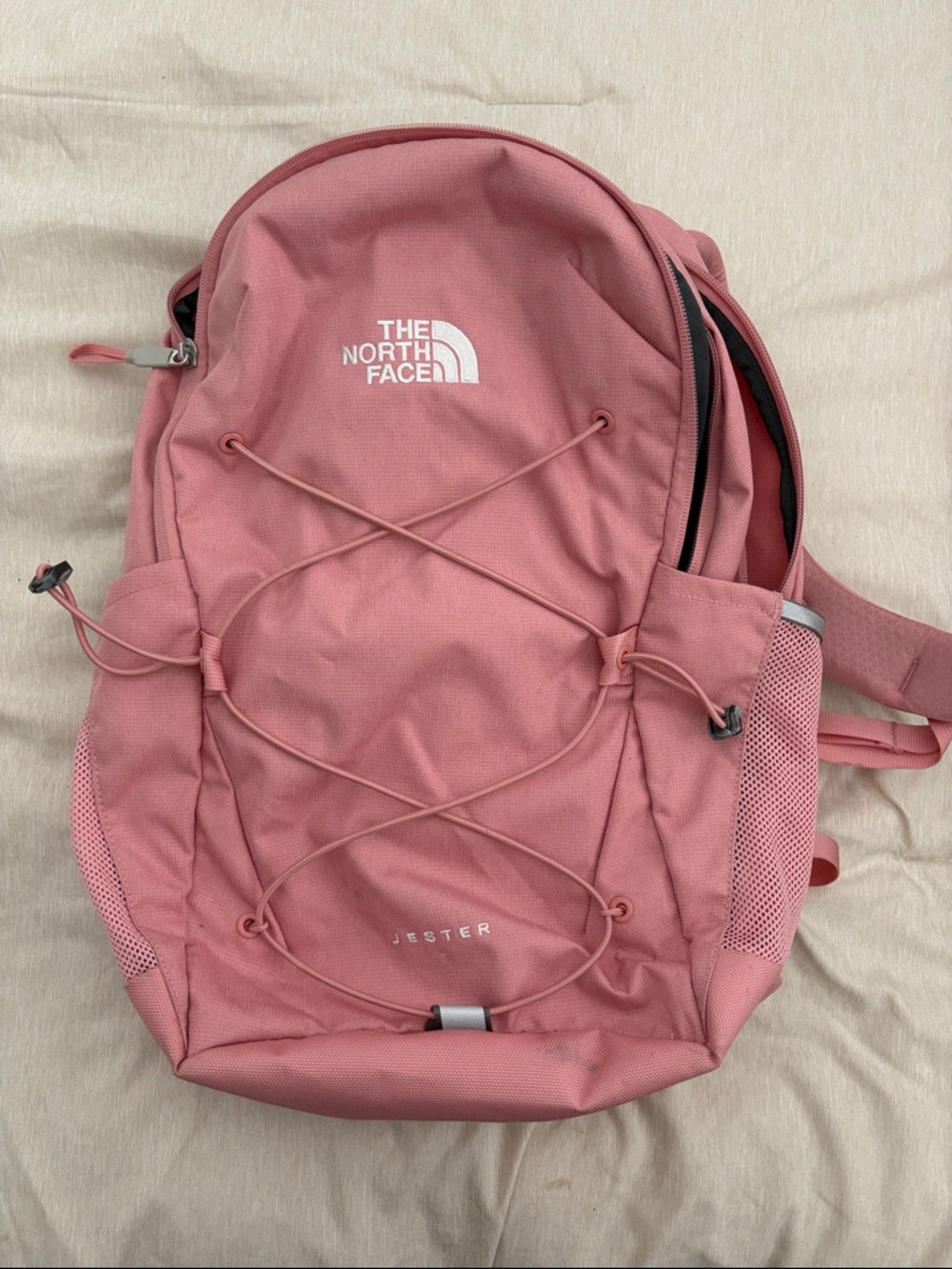 The North Face Jester Backpack in Dusty Rose Pink